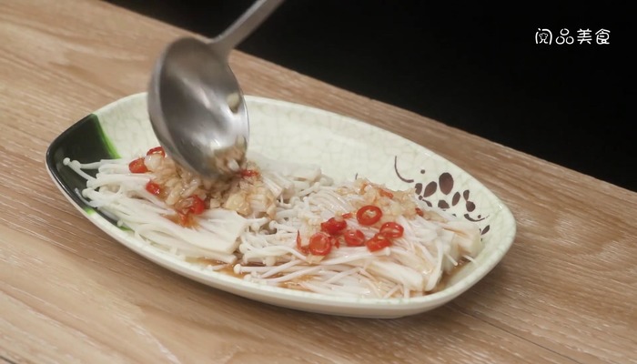 蒜蓉金针菇的做法 第8张