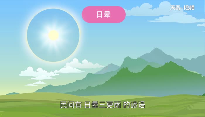 日晕预示着什么 第1张