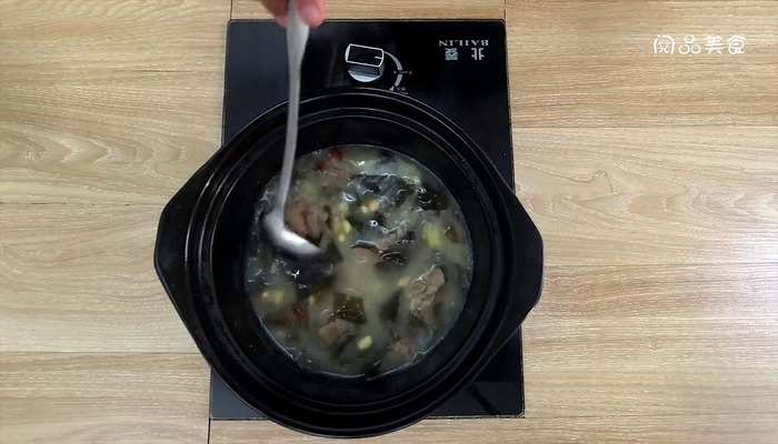 海带黄豆排骨汤 第10张