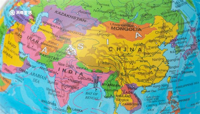 亚洲有多少国家 第2张