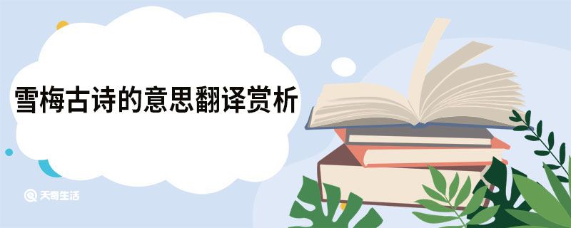 雪梅古诗