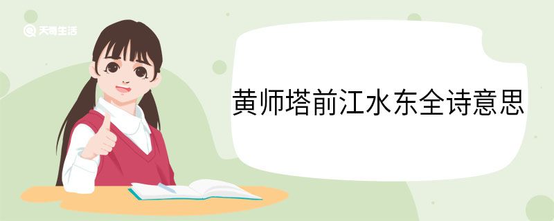 江畔独步寻花黄师塔前 第1张